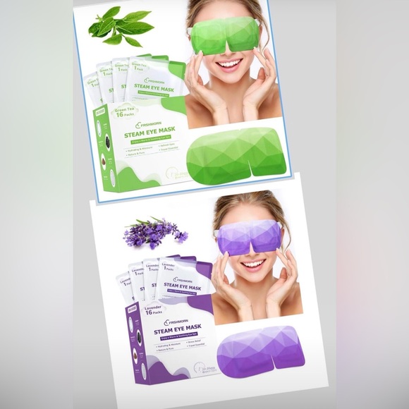Other - 2PK FRSHMORN Steam Eye Mask in Lavender or Green Tea